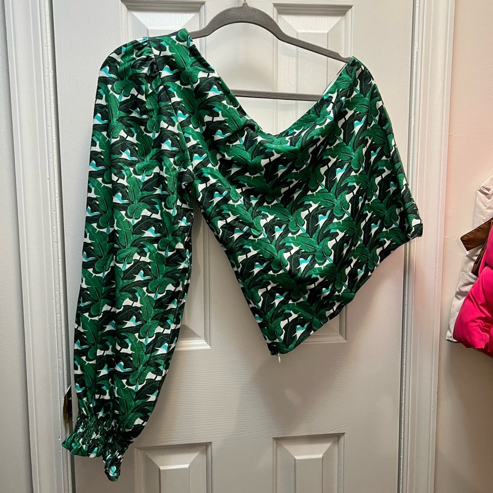 Anthropologie Forever That Girl One Shoulder Top Sz 8